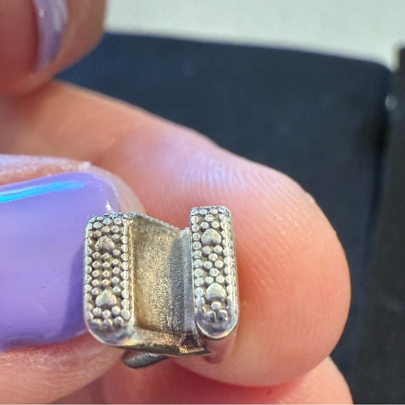 Authentic Pandora Letter K Charm for Bracelet or Necklace Silver 925 - Picture 7 of 12